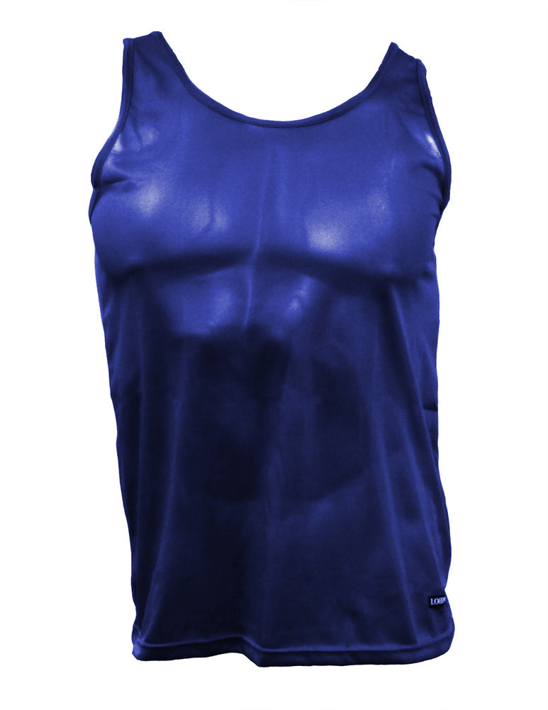 LOBBO Men's Nylon Tank Top A-Shirt-LOBBO-ABC Underwear