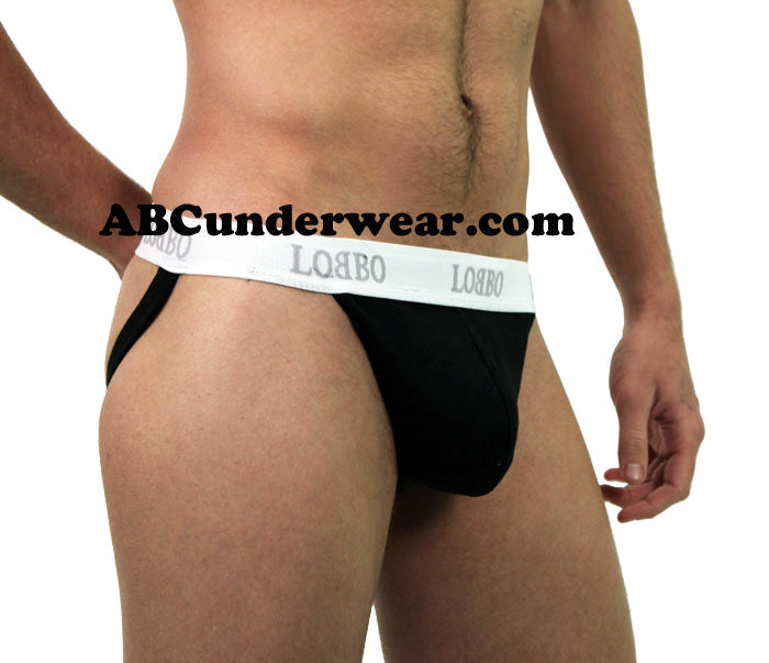LOBBO Mens Stylish Jockstrap Multi Pack, 3 Pack-LOBBO-ABC Underwear