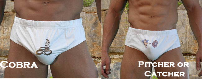 Men's Fun Underwear Printed Briefs-LOBBO-ABC Underwear