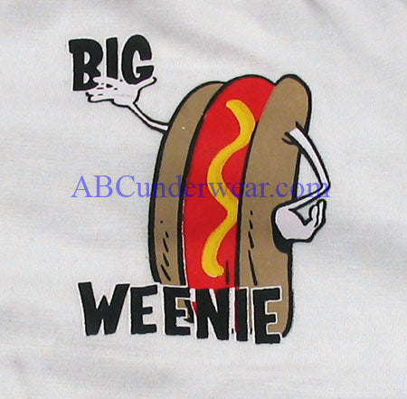 Novelty Underwear Big Weenie Brief - Closeout-LOBBO-ABC Underwear