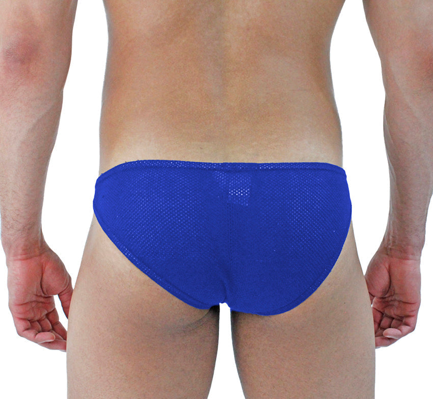 Cotton Mesh Bikini Brief Underwear for Men-LOBBO-ABC Underwear