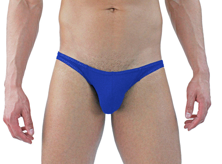 Cotton Mesh Bikini Brief Underwear for Men-LOBBO-ABC Underwear