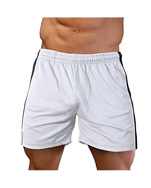 LOBBO Men's Contrast Sides Athletic Gym Short -Clearance-LOBBO-ABC Underwear