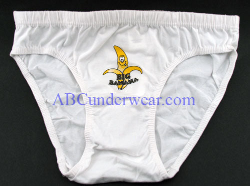 Mens Big Banana Brief Men's Underwear with Banana Print - Clearance-LOBBO-ABC Underwear