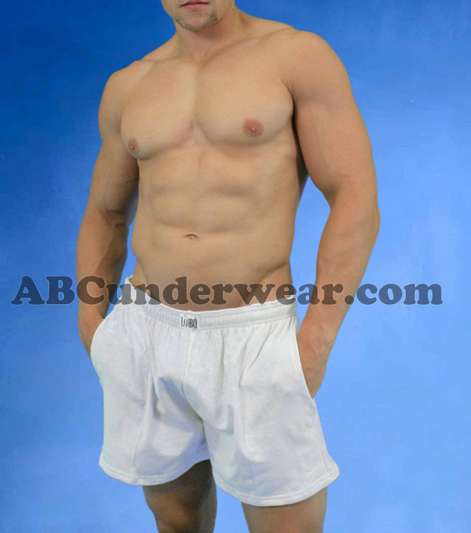 Mens Fleece Gym Short - Original Shorter Version by LOBBO - Closeout-LOBBO-ABC Underwear