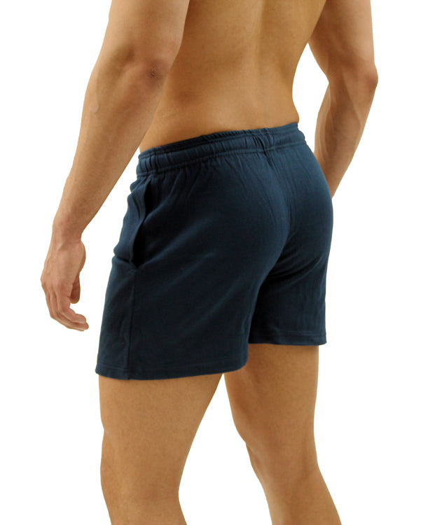 Mens Fleece Gym Short - Original Shorter Version by LOBBO - Closeout-LOBBO-ABC Underwear