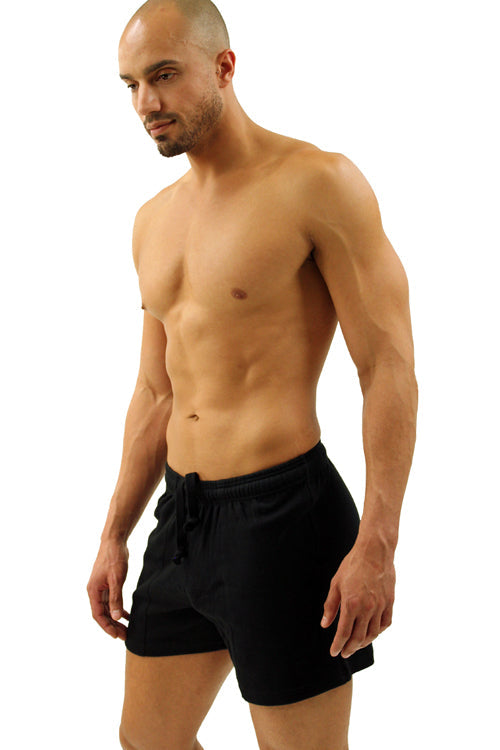 Men's Fleece Gym Short by LOBBO, Workout Shorts-LOBBO-ABC Underwear