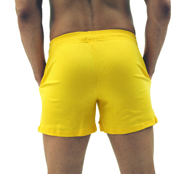 Men's Fleece Gym Short by LOBBO, Workout Shorts-LOBBO-ABC Underwear